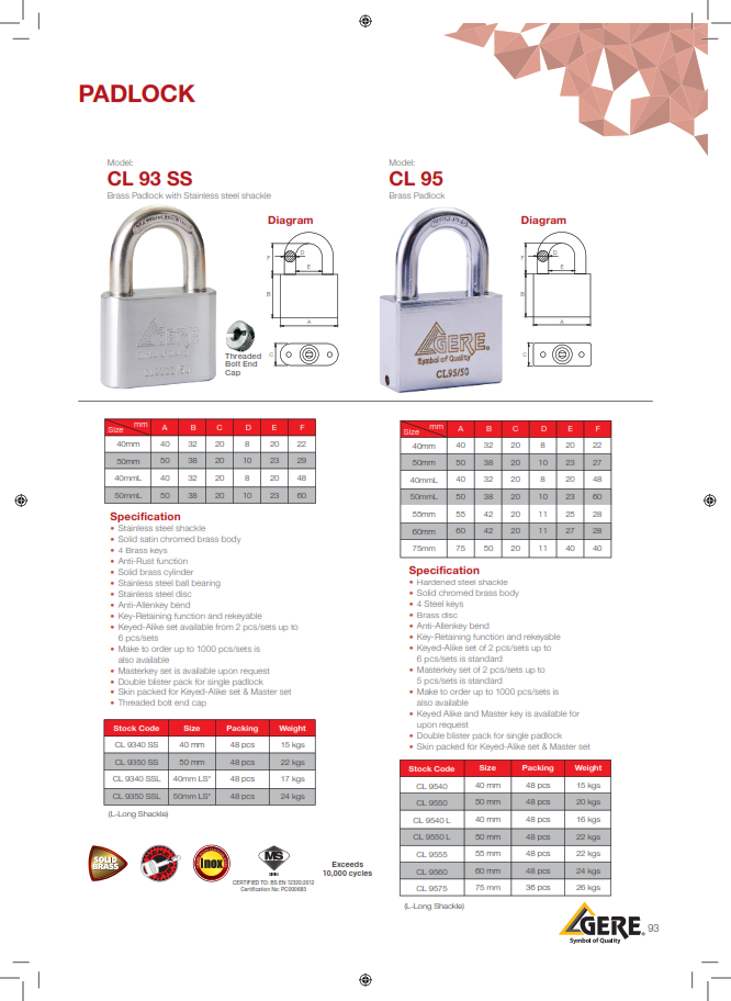 GERE PadLock